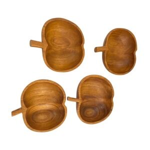 WOODEN‎ APPLE BOWLS